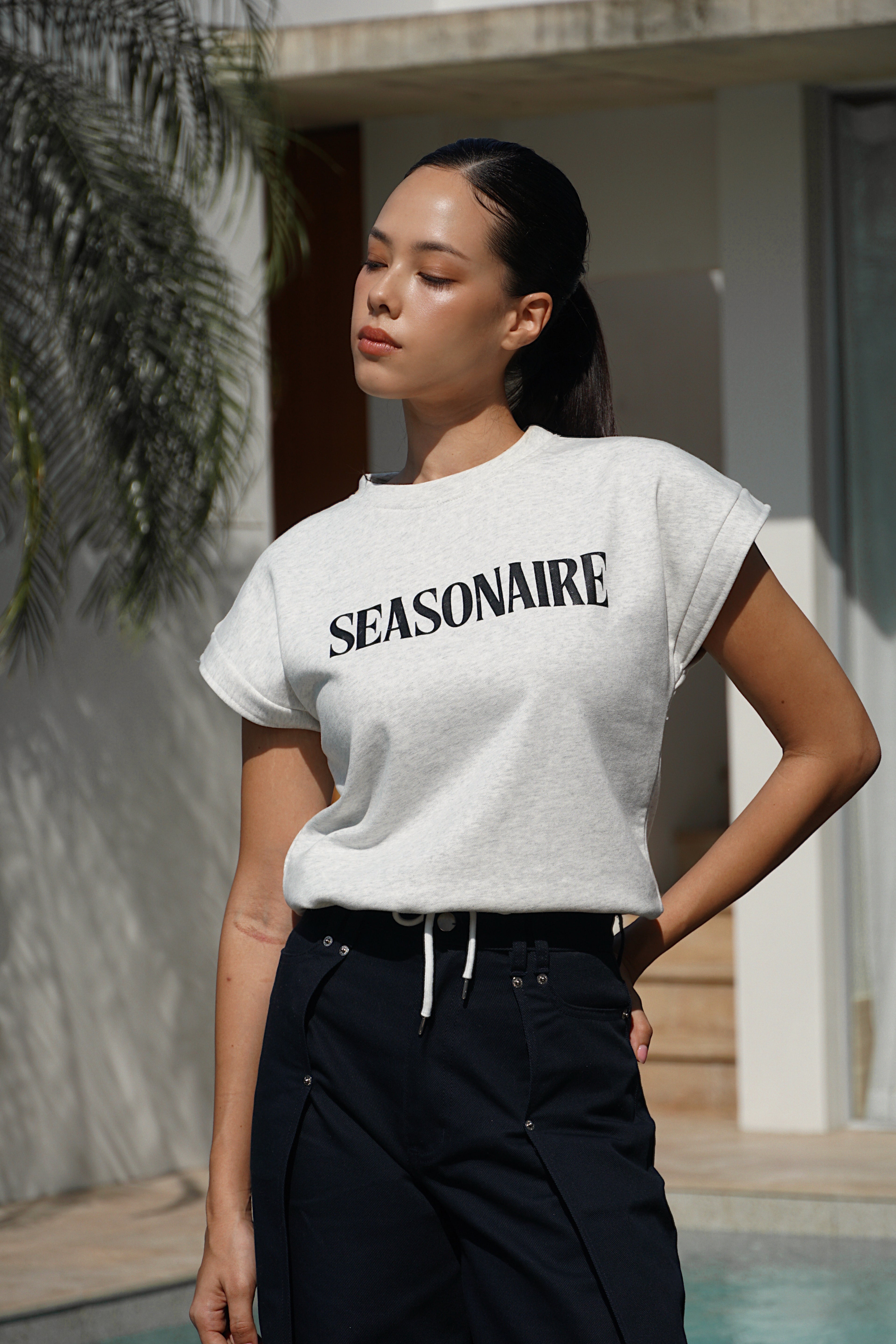 The Season Top - Grey