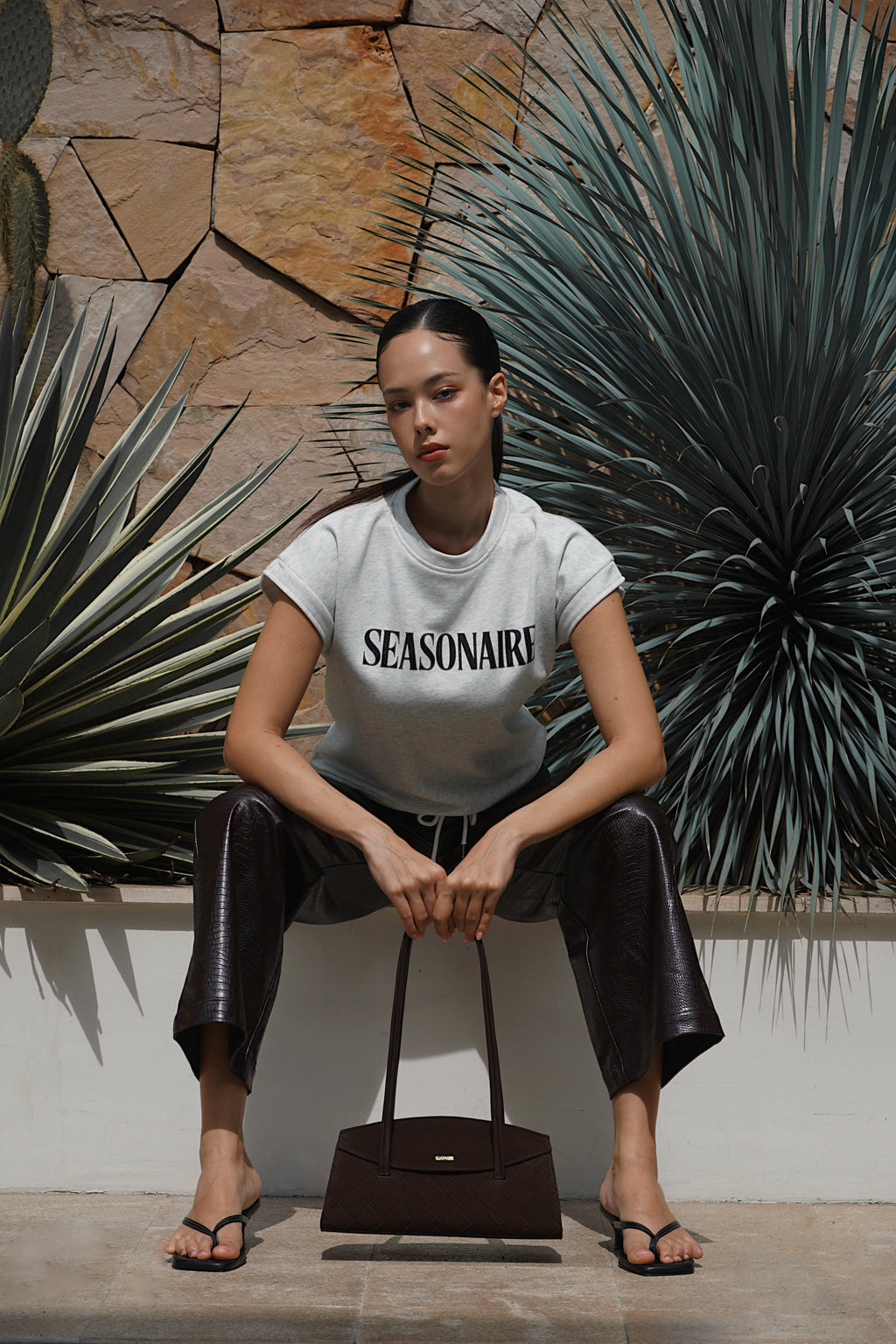The Season Top - Grey