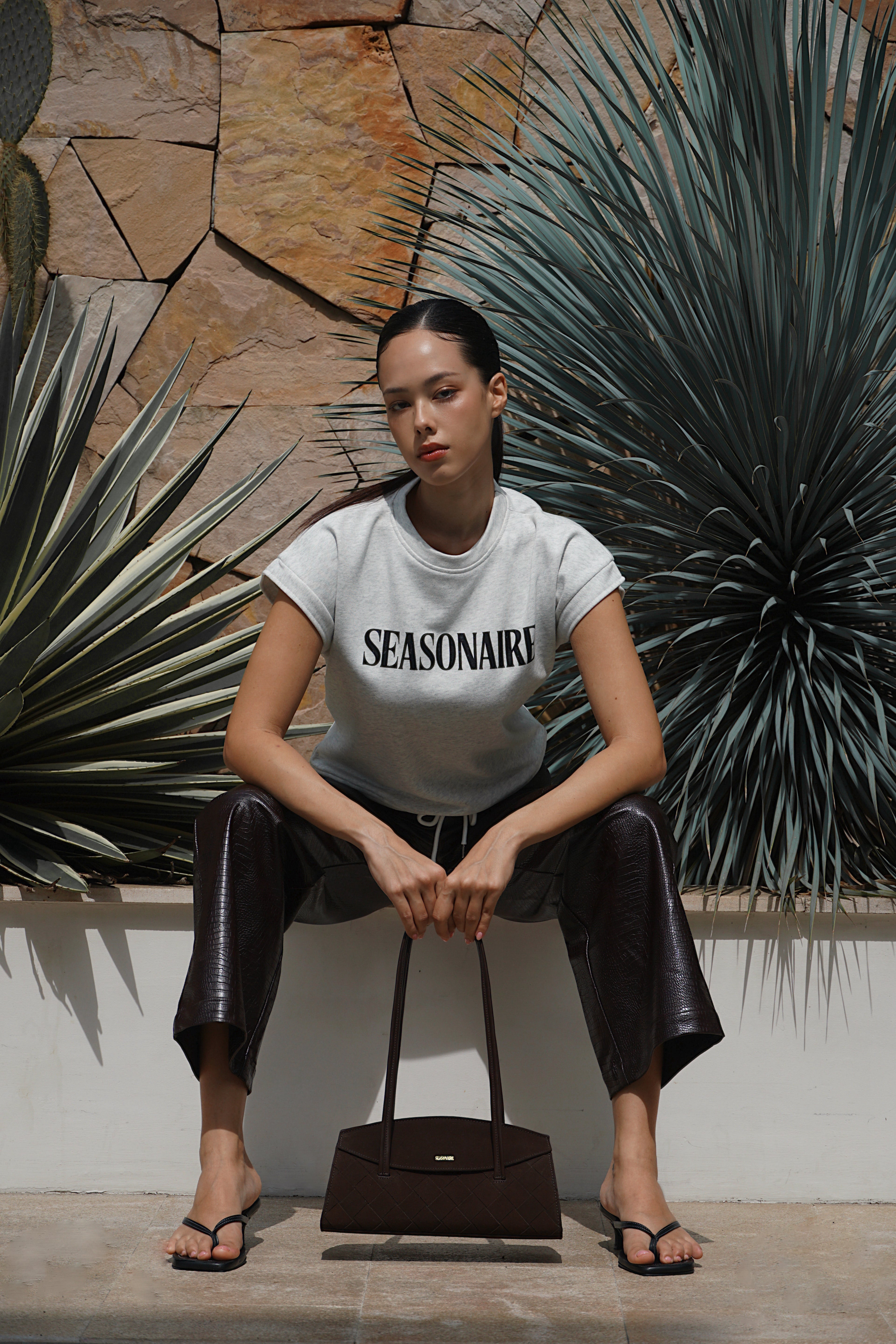 The Season Top - Grey