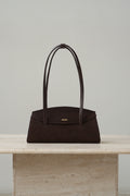 The Moment Bag - Mocha Suede Brown