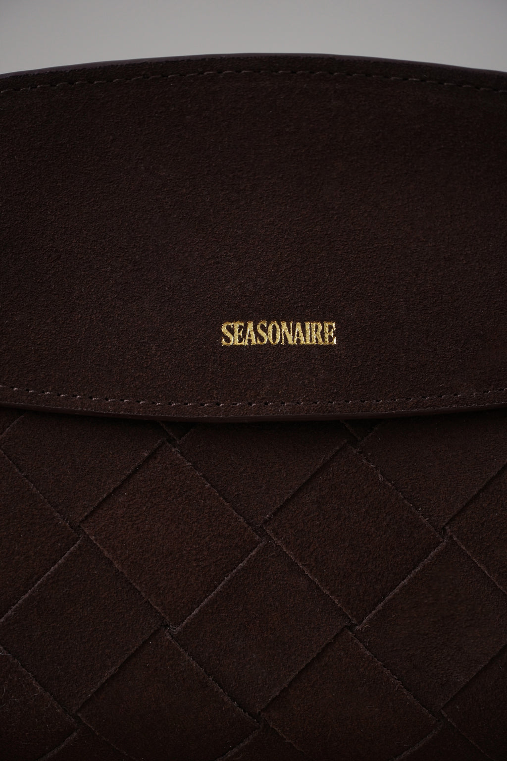 The Moment Bag - Mocha Suede Brown
