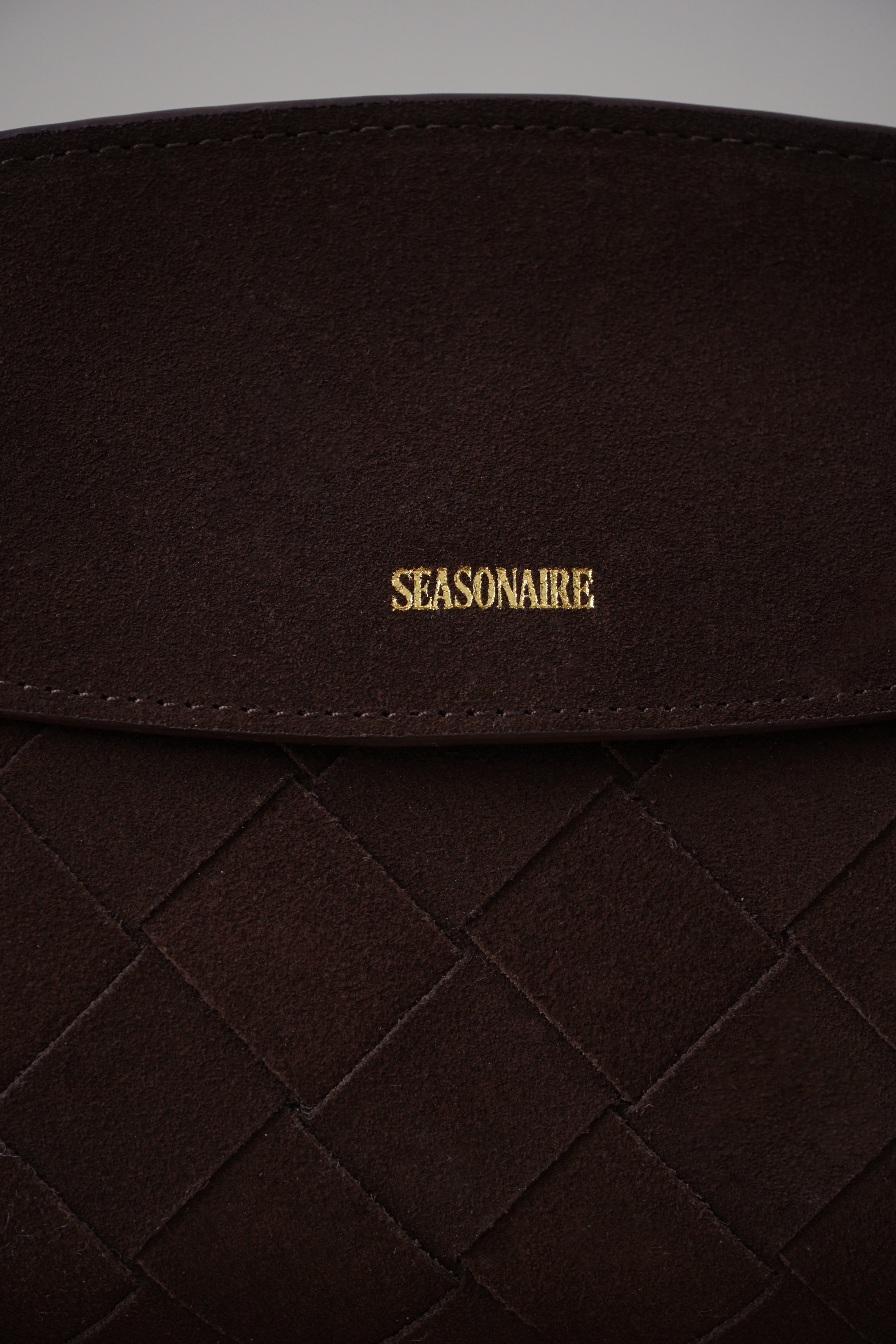 The Moment Bag - Mocha Suede Brown